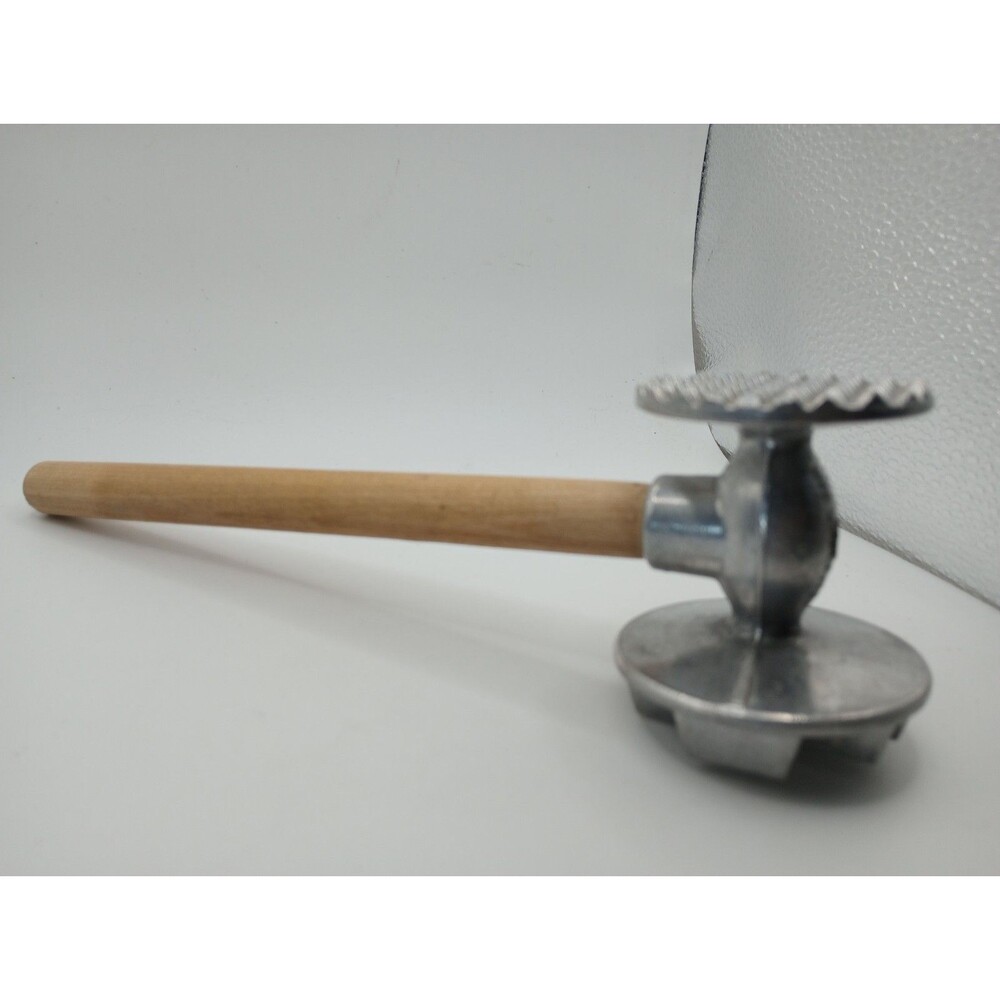 Vintage Meat Tenderizer Double Sided Wood Handle Modern Industries Des Moines - Picture 2 of 9